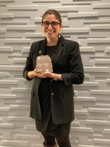 Hannah Herrero, assistant professor of geography and inaugural Global Sustainable Development Faculty Fellow with the Global Research Office, was awarded the 2022 Faculty Environmental Leadership Award