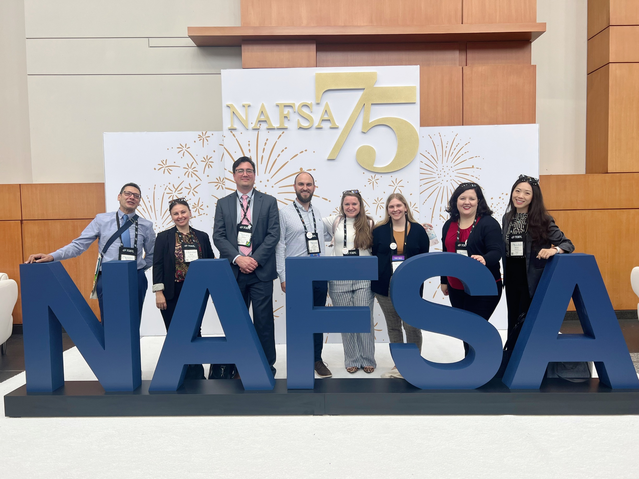 UT representatives at the 2023 NAFSA: Association of International Educators Conference